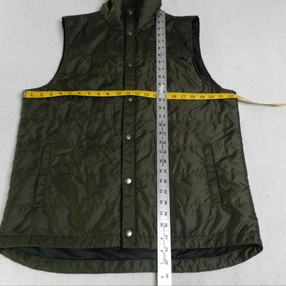 Duckworth Wool Vest Mens Large Spruce Merino Lined WoolCloud USA - Picture 7 of 10